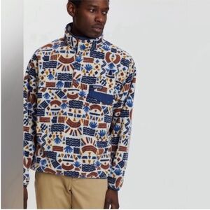 Patagonia Protected Peaks Fleece Multi Big Oatmeal
White Aztec Southwestern